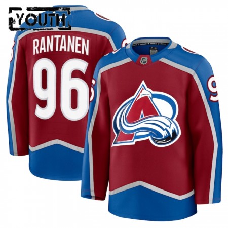 Colorado Avalanche Hockeydrakt Fanatics Premium Mikko Rantanen 2024-25 Rød Hjemme - Barn